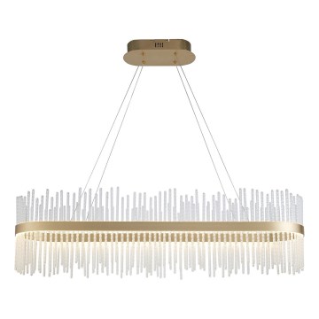 Endon 104082 - LED-dimmbare Seilpendelleuchte ADRIEL LED/47W/230V 3000K gold/klar