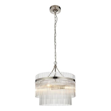 Endon 104113 - Kronleuchter mit Kette MARIETTA 3xE14/7W/230V glänzender Chrom