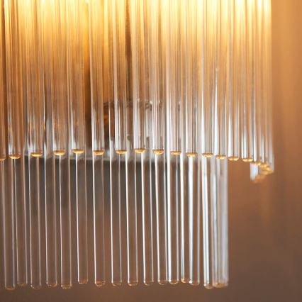 Endon 104114 - Wandleuchte MARIETTA 1xE14/6W/230V glänzendes Chrom/klar