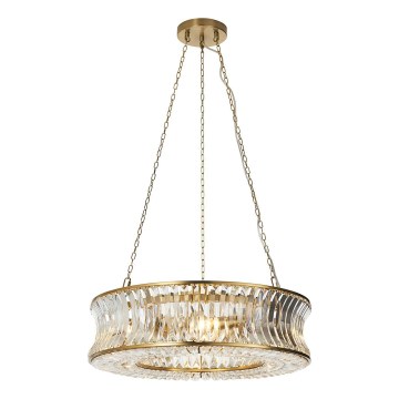 Endon 106811 - Kronleuchter mit Kette 6xE14/6W/230V, goldfarben