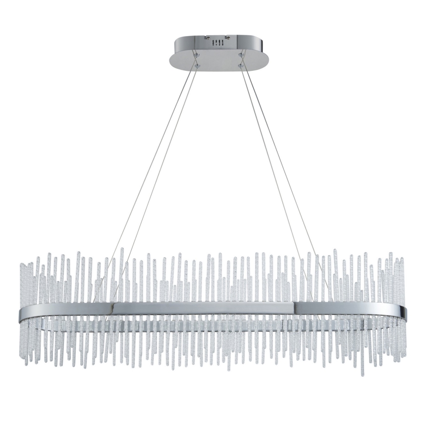 Endon 107109 - LED Pendelleuchte an Kabel LED/47W/230V 3000K glänzender Chrom