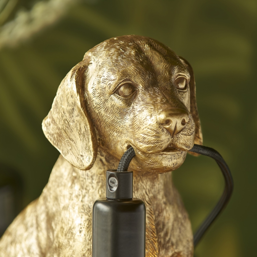 Endon 107364 - Tischleuchte PUPPY 1xE14/7W/230V golden
