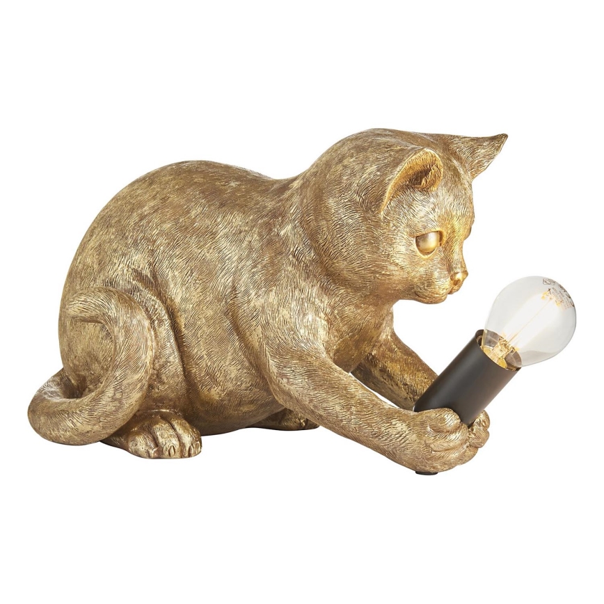 Endon 107389 - Tischleuchte KITTEN 1xE14/7W/230V golden