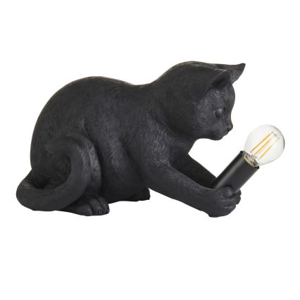 Endon 107390 - Tischleuchte KITTEN 1xE14/7W/230V schwarz