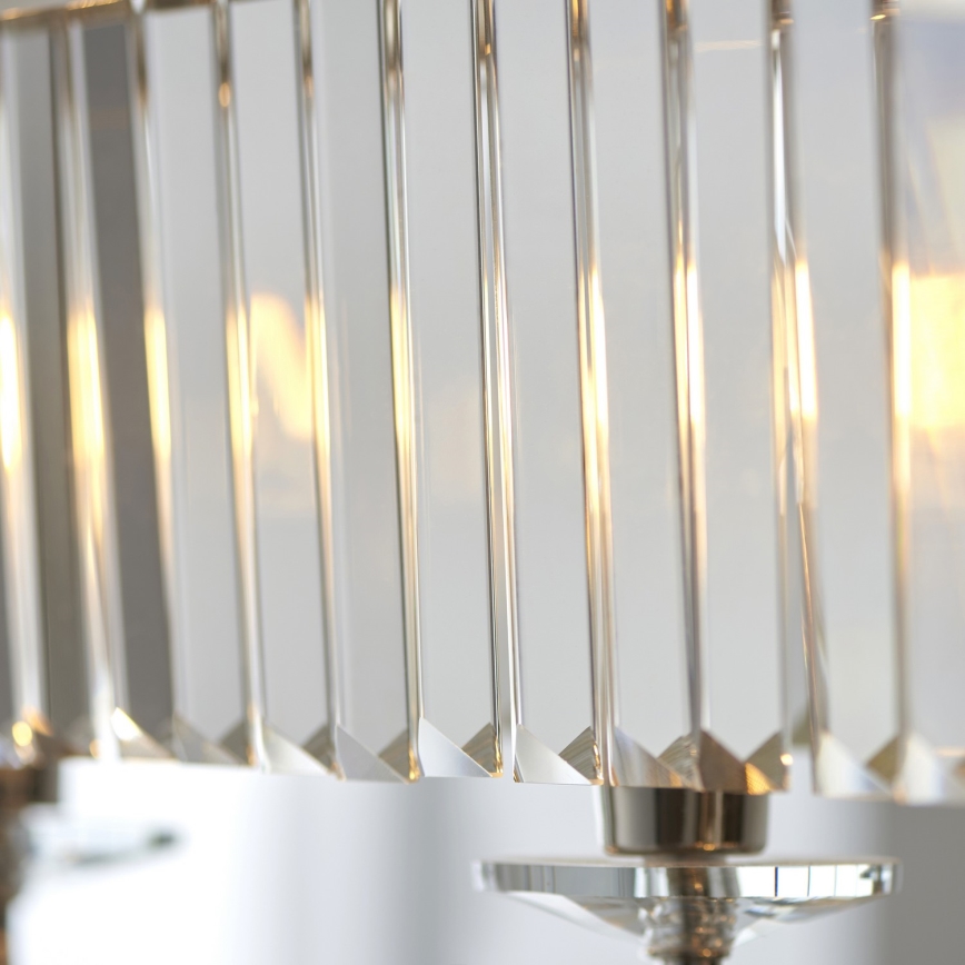 Endon 109058 - Kronleuchter an Kette 4xE14/6W/230V glänzender Chrom