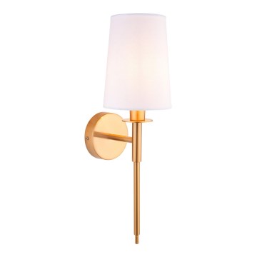 Endon 110738 - Wandleuchte 1xE14/6W/230V weiß/gold