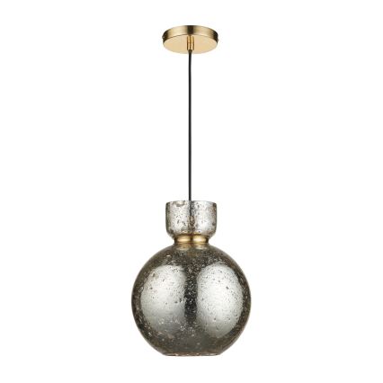 Endon 111336 - Hängeleuchte an Kabel 1xE27/10W/230V gold/rauchschwarz