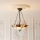 Endon 111879 - Tiffany-Kronleuchter an Kette INGRAM 3xE27/10W/230V Ø 45 cm