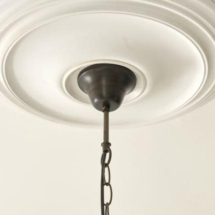 Endon 112246 - Kronleuchter an Kette Tiffany BOTANICA 1xE27/60W/230V Ø 45 cm