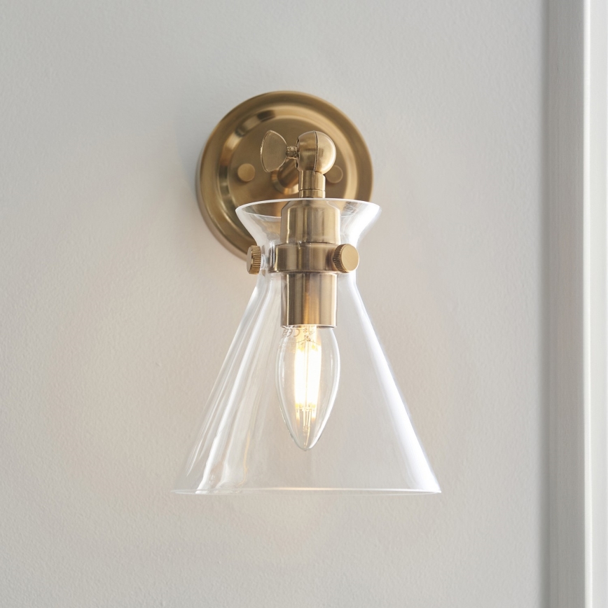 Endon 112861 - Wandspot HARLOW 1xE14/7W/230V goldfarben