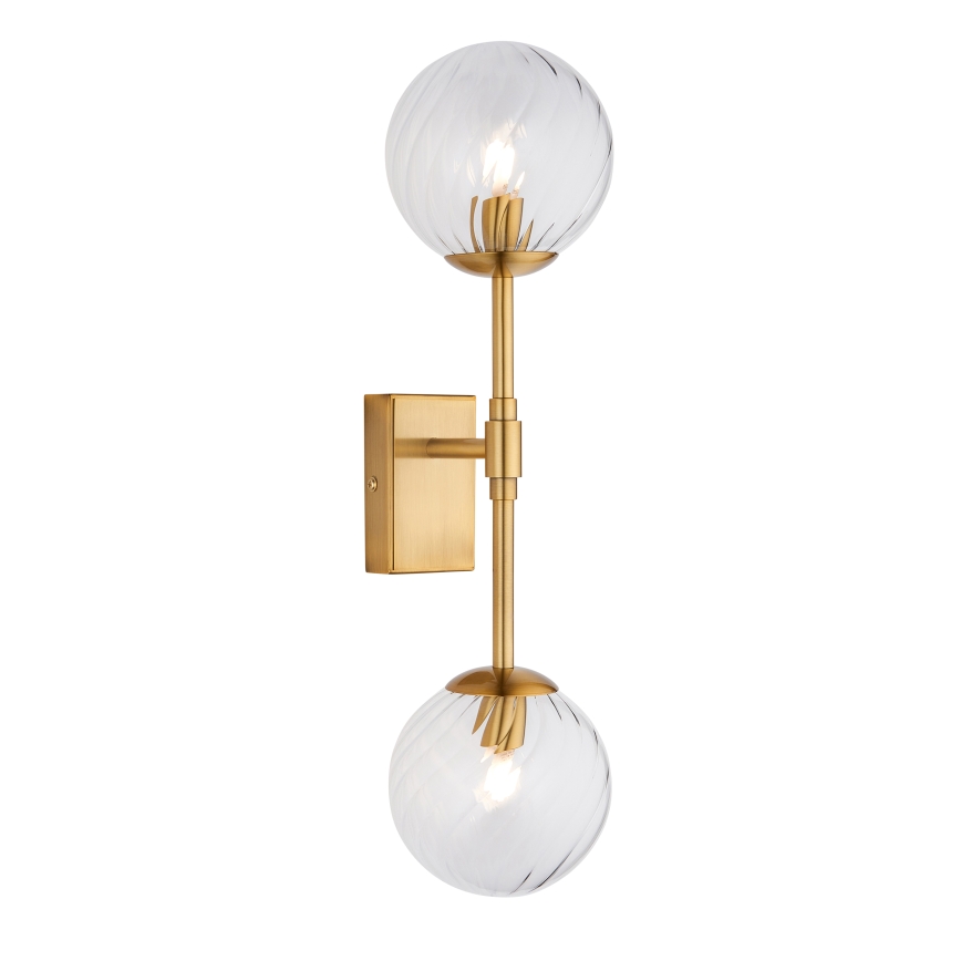 Endon 114042 - Wandleuchte 2xG9/3,2W/230V goldfarben