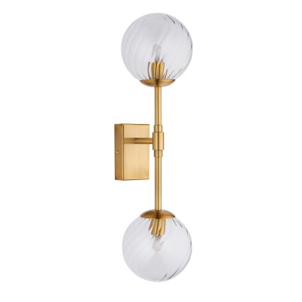 Endon 114042 - Wandleuchte 2xG9/3,2W/230V goldfarben