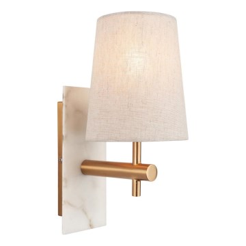 Endon 114200 - Wandleuchte 1xE14/7W/230V beige/gold
