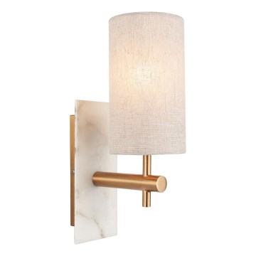 Endon 114201 - Wandleuchte 1xE14/7W/230V beige/goldfarben