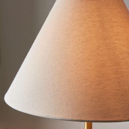 Endon 114209 - Stehlampe 1xE27/10W/230V beige/gold