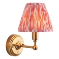 Endon 114817 - Dimmbare, aufladbare LED-Wandleuchte BURLEY LED/1,5W/5V 3600 mAh Messing/rosa
