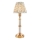 Endon 114838 - Dimmbare, aufladbare LED-Tischleuchte MORTON LED/1,5W/5V 3600 mAh Messing/grün