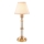 Endon 114849 - Dimmbare, aufladbare LED-Tischleuchte MORTON LED/1,5W/5V 3600 mAh Messing/beige