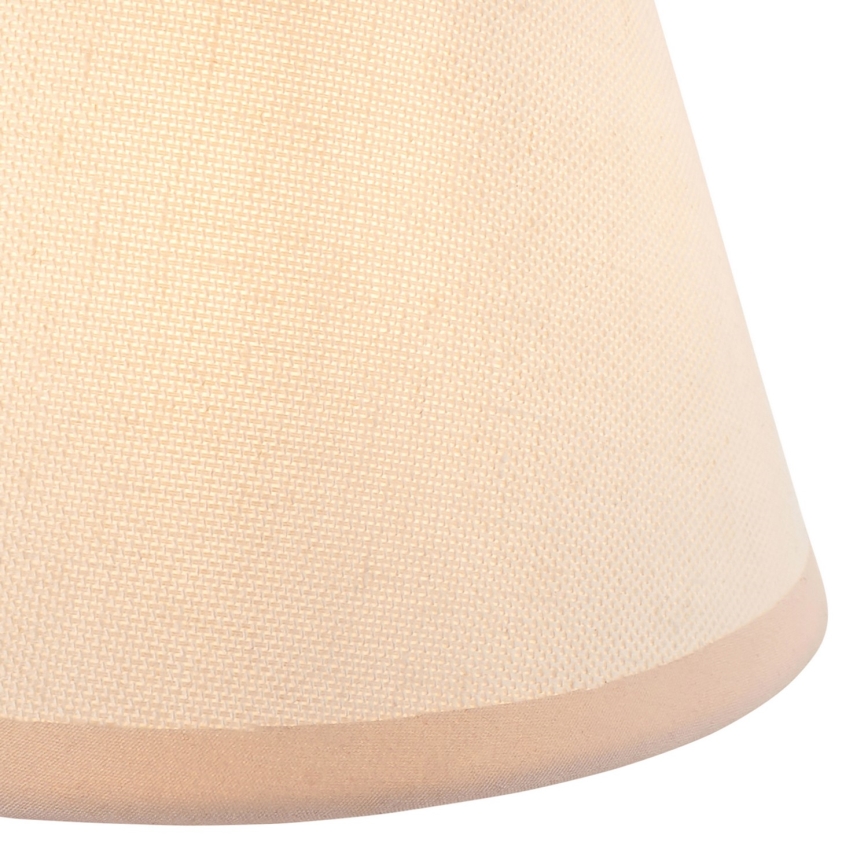 Endon 114849 - Dimmbare, aufladbare LED-Tischleuchte MORTON LED/1,5W/5V 3600 mAh Messing/beige