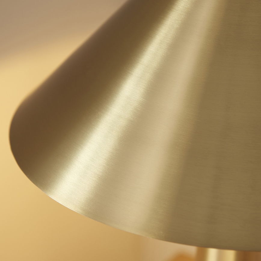 Endon 118685 - Tischlampe ISAK 1xE27/10W/230V goldfarben