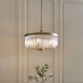 Endon 119110 - Kronleuchter an Kette CLERMONT 5xE14/6W/230V Messing