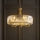 Endon 119610 - Kronleuchter an Kette VISCONTI 5xE14/6W/230V Messing