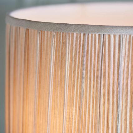 Endon 63648 - Tischlampe STANFORD 2xE14/40W/230V Messing/Beige