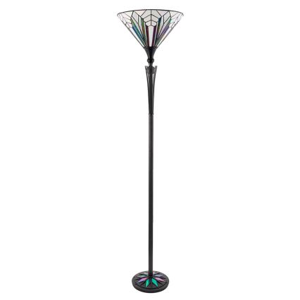 Endon 63933 - Tiffany-Stehleuchte ASTORIA 1xE27/60W/230V Ø 40 cm