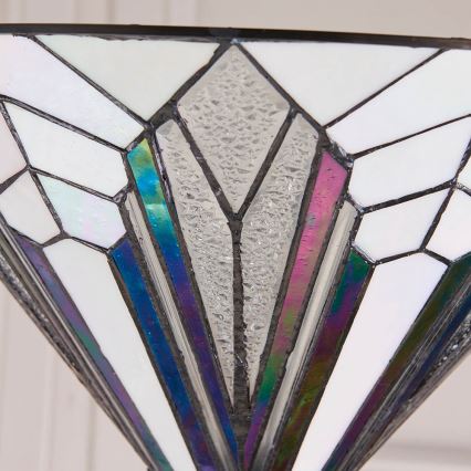 Endon 63933 - Tiffany-Stehleuchte ASTORIA 1xE27/60W/230V Ø 40 cm