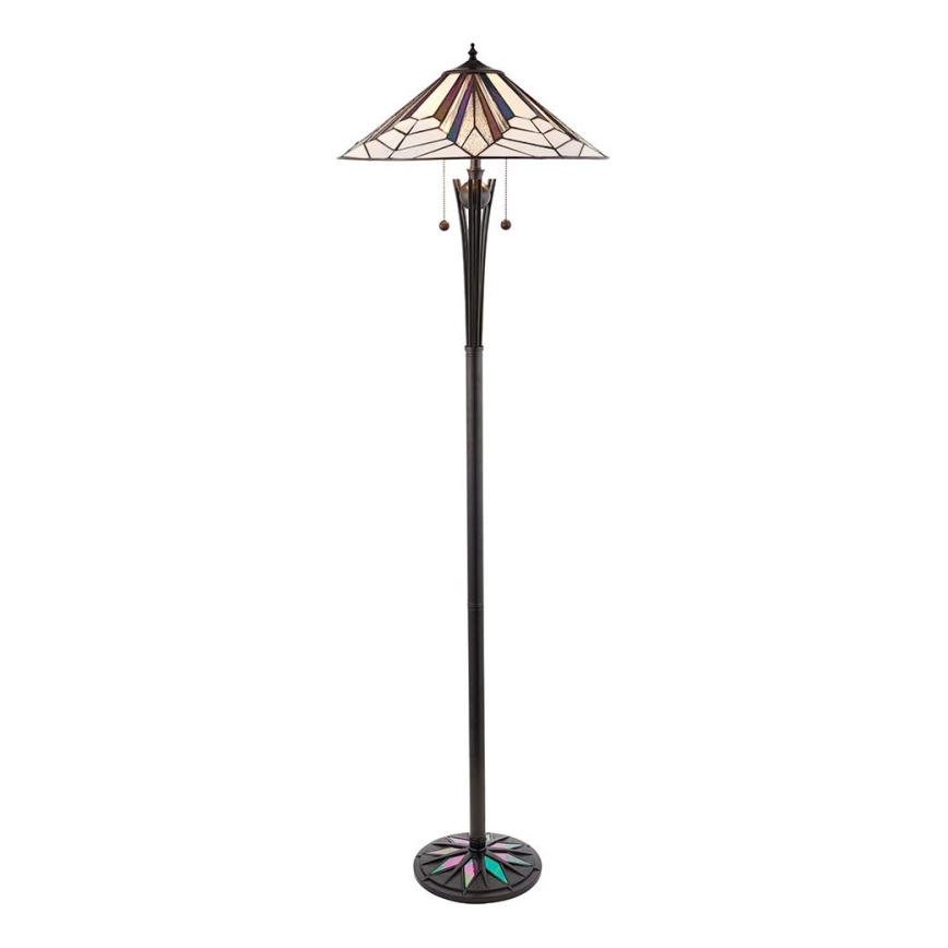 Endon 63934 - Stehleuchte ASTORIA 2xE27/60W/230V d 48 cm