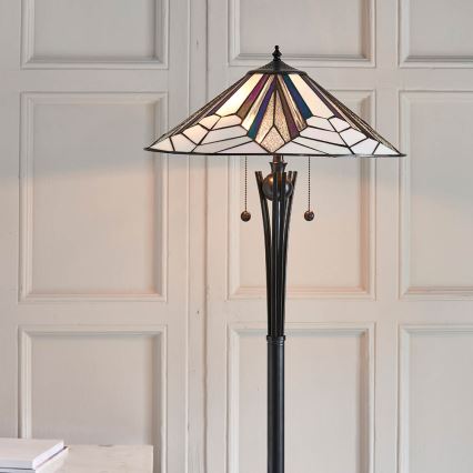 Endon 63934 - Stehleuchte ASTORIA 2xE27/60W/230V d 48 cm