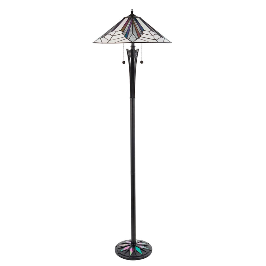Endon 63934 - Stehleuchte ASTORIA 2xE27/60W/230V d 48 cm