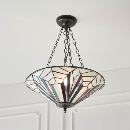 Endon 63936 - Hängeleuchte an Kette ASTORIA 3xE27/60W/230V d 48 cm