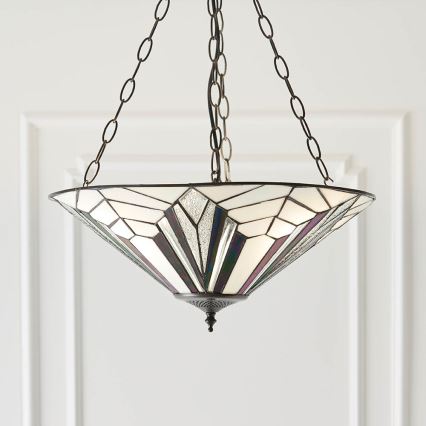 Endon 63936 - Hängeleuchte an Kette ASTORIA 3xE27/60W/230V d 48 cm