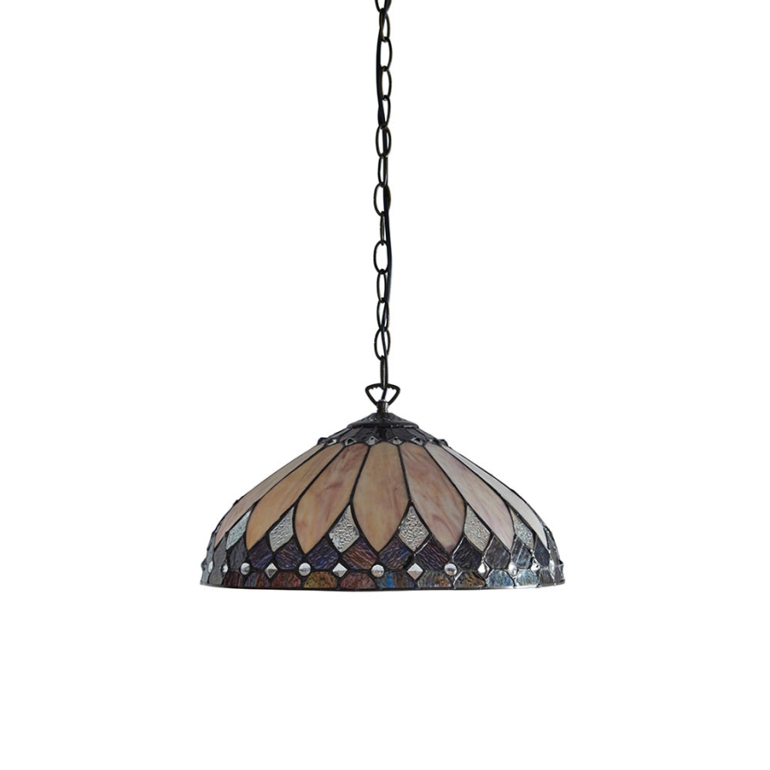 Endon 63977 - Hängeleuchte an Kette BROOKLYN 1xE27/60W/230V d 40 cm