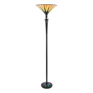 Endon 64042 - Stehleuchte DARK STAR 1xE27/60W/230V d 42 cm