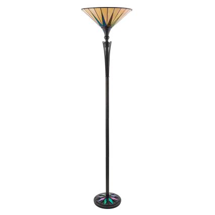 Endon 64042 - Stehleuchte DARK STAR 1xE27/60W/230V d 42 cm