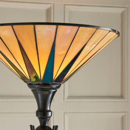 Endon 64042 - Stehleuchte DARK STAR 1xE27/60W/230V d 42 cm