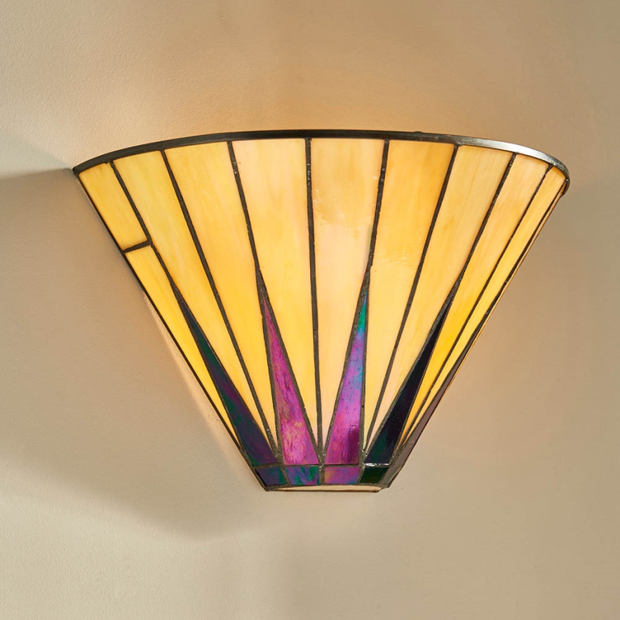 Endon 64046 - Wandleuchte DARK STAR 1xE14/40W/230V
