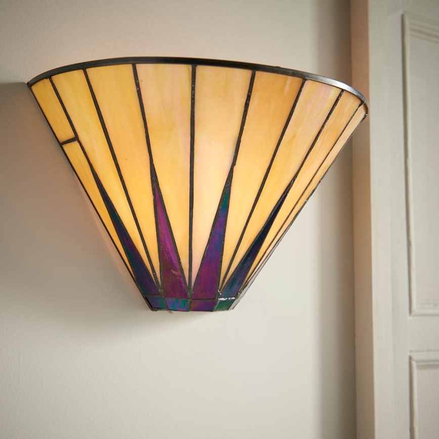 Endon 64046 - Wandleuchte DARK STAR 1xE14/40W/230V