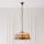 Endon 64079 - Tiffany-Kronleuchter an Kette DRAGONFLY, 3x E27/60W/230V, Ø 50 cm
