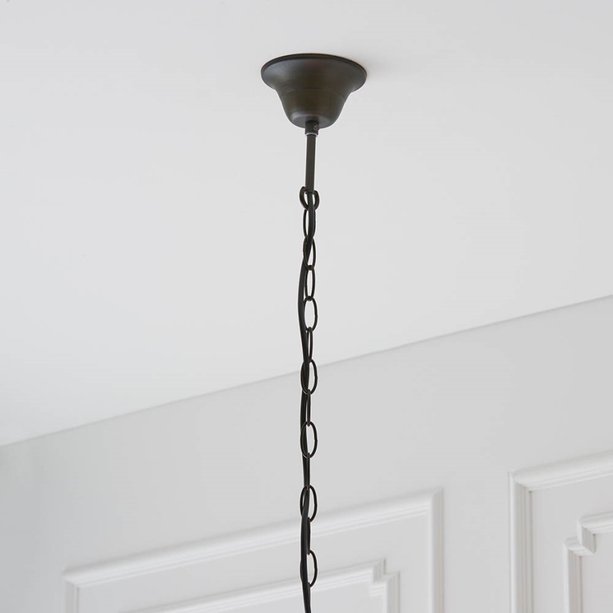 Endon 64082 - Hängeleuchte mit Kette Tiffany DRAGONFLY 3xE27/60W/230V Ø 50 cm