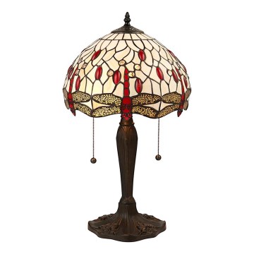Endon 64086 - Tischleuchte LIBELLE 2xE27/60W/230V d 30 cm