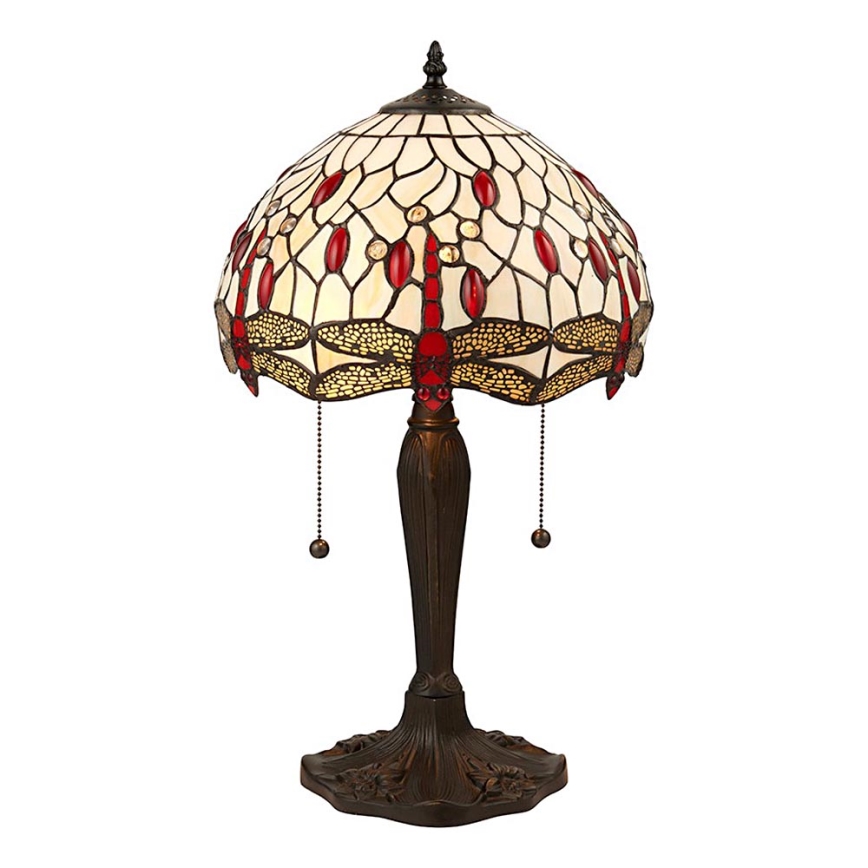Endon 64086 - Tischleuchte LIBELLE 2xE27/60W/230V d 30 cm