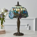 Endon 64088 - Tischlampe Tiffany DRAGONFLY 1xE14/7W/230V Ø 20 cm