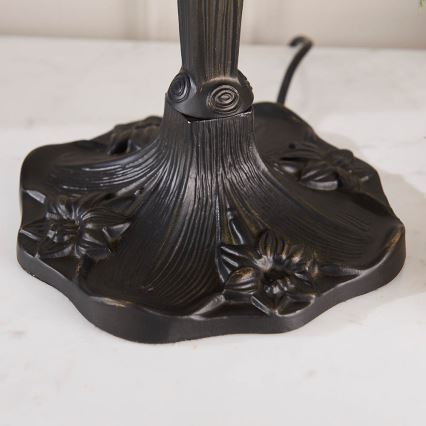 Endon 64090 - Tischlampe Tiffany DRAGONFLY 2xE27/60W/230V Ø 30 cm