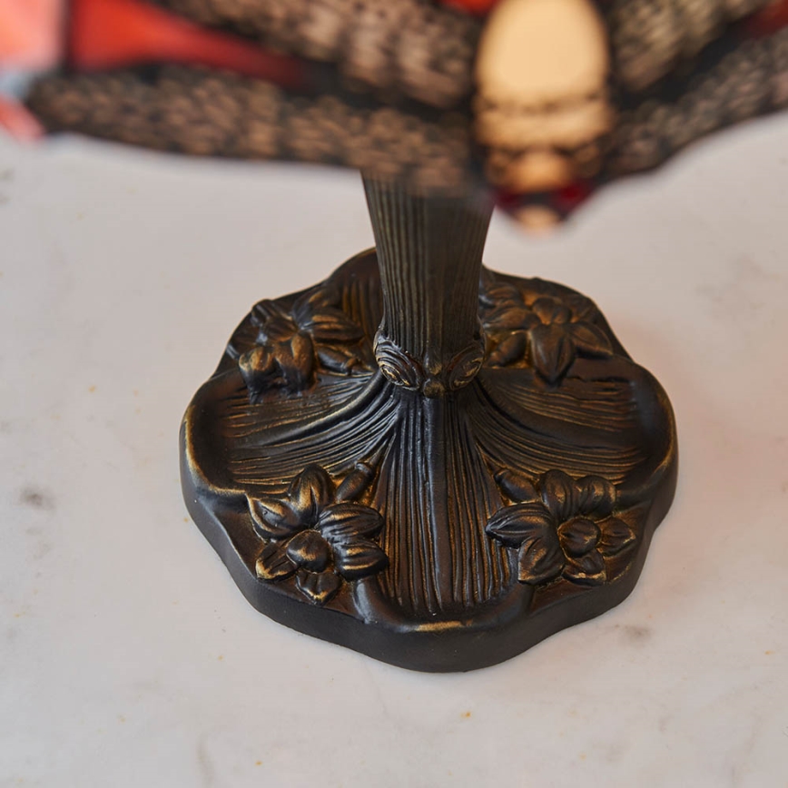 Endon 64091 - Tischleuchte Tiffany DRAGONFLY 1xE14/40W/230V Ø 20 cm