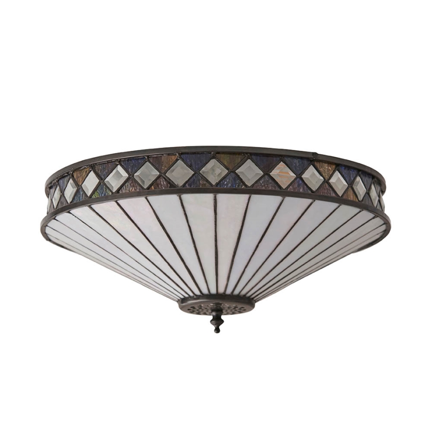 Endon 64145 - Deckenleuchte FARGO 2xE27/60W/230V d 41,5 cm