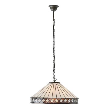 Endon 64147 - Hängeleuchte an Kette FARGO 1xE27/60W/230V d 50 cm