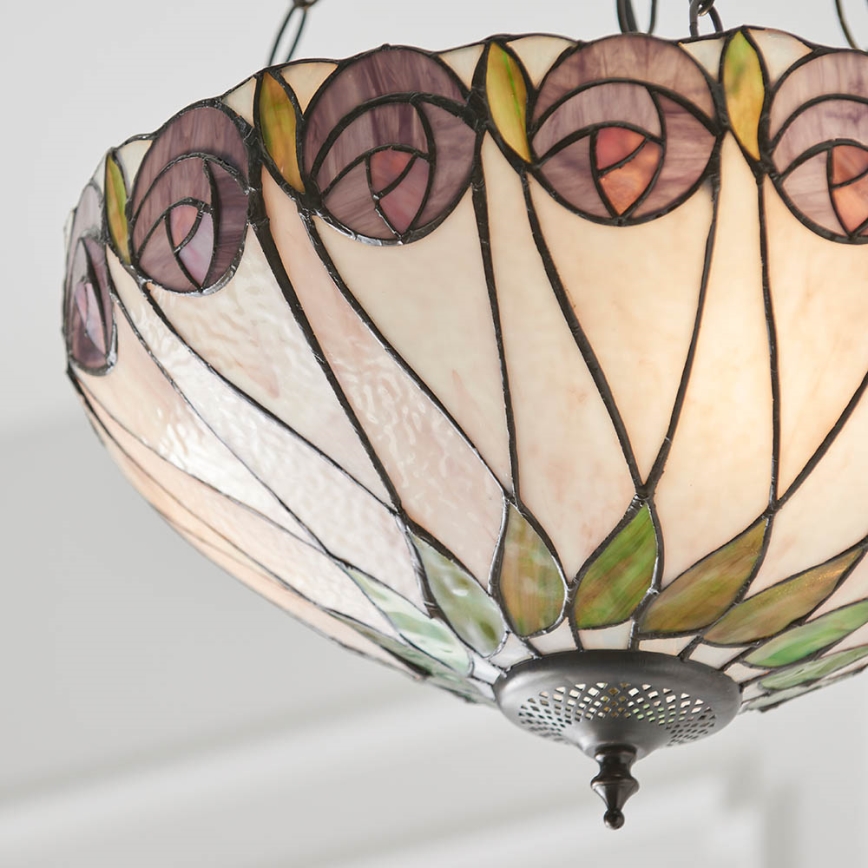 Endon 64175 - Hängeleuchte an Kette HUTCHINSON 3xE27/60W/230V d 40 cm
